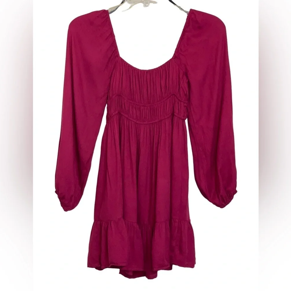 Forever 21 tiered, cottage core dress. Size small GUC - Picture 3 of 4